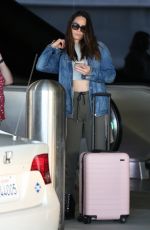 OLIVIA MUNN at LAX Airport in Los Angeles 10/09/2018