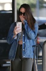 OLIVIA MUNN at LAX Airport in Los Angeles 10/09/2018