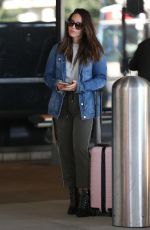 OLIVIA MUNN at LAX Airport in Los Angeles 10/09/2018