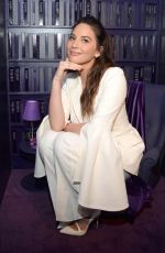 OLIVIA MUNN at Starwood Preferred Guest American Express Luxury Card Pop-up Experience in New York 10/17/2018