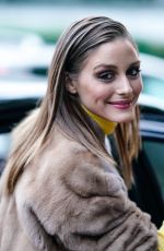 OLIVIA PALERMO Arrives at John Galliano Fashion Show in Paris 09/30/2018