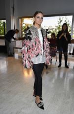 OLIVIA PALERMO at Giambattista Valli Show at Paris Fashion Week 10/01/2018