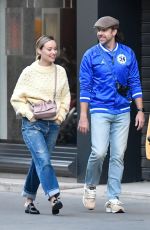 OLIVIA WILDE and Jason Sudeikis Out in Paris 09/30/2018