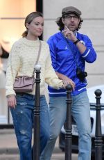 OLIVIA WILDE and Jason Sudeikis Out in Paris 09/30/2018