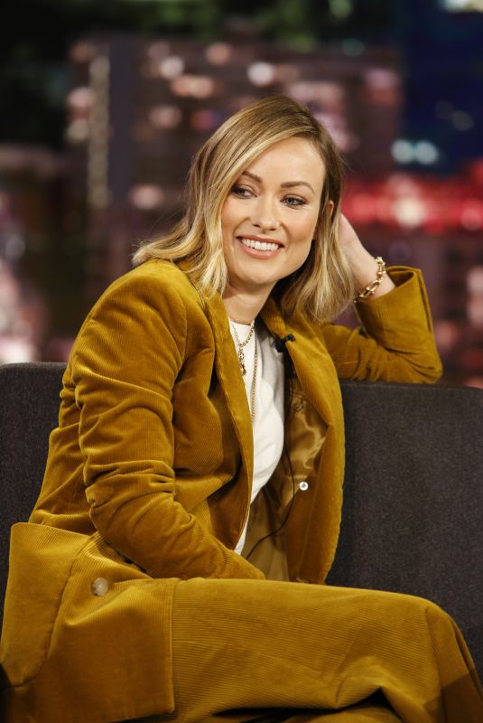 OLIVIA WILDE at Jimmy Kimmel Live! in Hollywood 09/21/2018