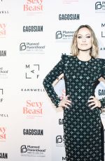 OLIVIA WILDE at Sexy Beast Gala: A Benefit for Planned Parenthood LA in Los Angeles 10/20/2018