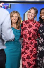 OLIVIA WILDE, MARIA MENOUNOS and POLLYANNA MCINTOSH at Good Day New York 10/02/2018