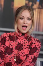 OLIVIA WILDE, MARIA MENOUNOS and POLLYANNA MCINTOSH at Good Day New York 10/02/2018