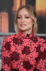 OLIVIA WILDE, MARIA MENOUNOS and POLLYANNA MCINTOSH at Good Day New York 10/02/2018