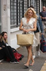 PAMELA ANDERSON Arrives at Strictly Come Dancing Rehersal in Paris 10/11/2018