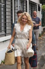 PAMELA ANDERSON Arrives at Strictly Come Dancing Rehersal in Paris 10/11/2018