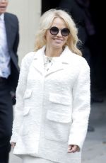 PAMELA ANDERSON at Chanel Fashion Show at PFW in Paris 10/02/2018