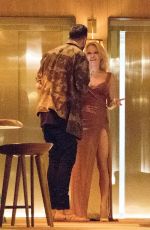 PAMELA ANDERSON at Her Hotel in Paris 09/26/2018