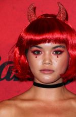 PARIS BERELC at Just Jared Halloween Party in West Hollywood 01/27/2018