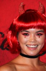 PARIS BERELC at Just Jared Halloween Party in West Hollywood 01/27/2018