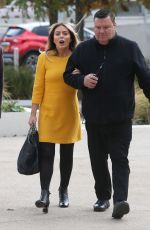 PATSY KENSIT Arrives at ITV Studios in London 10/24/2018