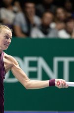 PETRA KVITOVA at BNP Paribas WTA Finals in Singapore 10/23/2018