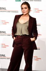 PINA TURCO at The Vice of Hope Photocall at Rome Film Festival 10/18/2018