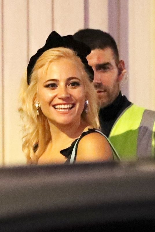 PIXIE LOTT and Oliver Cheshire Leaves Mahiki Nightclub in London 10/13/2018