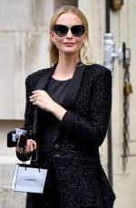 POPPY DELEVINGNE Arrives at Chanel Show at Paris Fashion Week 10/02/2018