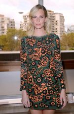 POPPY DELEVINGNE at Giambattista Walli Show at Paris Fashion Week 10/01/2018