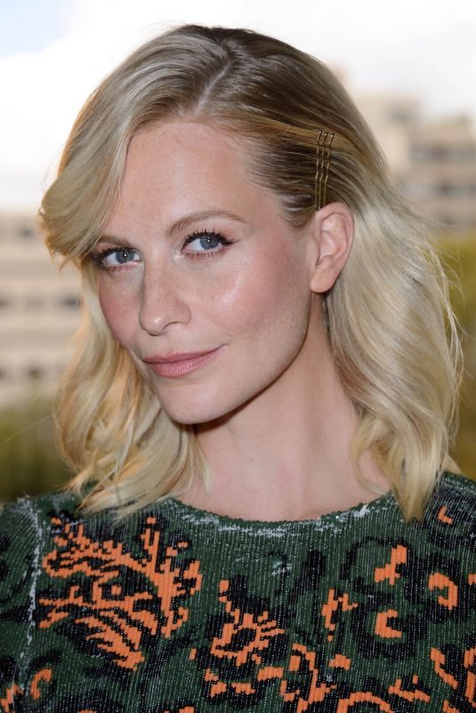 POPPY DELEVINGNE at Giambattista Walli Show at Paris Fashion Week 10/01/2018