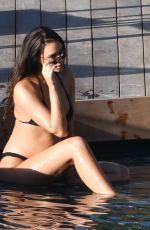 Pregnant APRIL LOVE GEARY in Bikini at a Photoshoot in St. Barts 10/26/2018