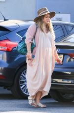 Pregnant HILARY DUFF Out in Los Angeles 10/11/2018