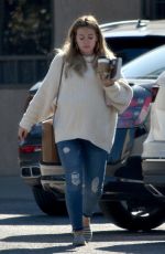 Pregnant HILARY DUFF Out in Studio City 10/24/2018