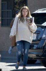 Pregnant HILARY DUFF Out in Studio City 10/24/2018