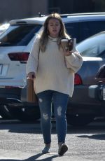 Pregnant HILARY DUFF Out in Studio City 10/24/2018