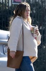 Pregnant HILARY DUFF Out in Studio City 10/24/2018