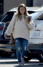 Pregnant HILARY DUFF Out in Studio City 10/24/2018
