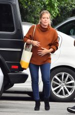 Pregnant HILARY DUFF Shopping at Whole Foods in Studio City 10/04/2018