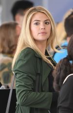 Pregnant KATE UPTON at LAX Airport in Los Angeles 09/30/2018