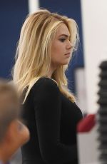 Pregnant KATE UPTON at LAX Airport in Los Angeles 09/30/2018