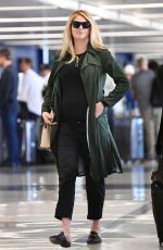 Pregnant KATE UPTON at LAX Airport in Los Angeles 09/30/2018