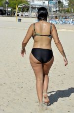 Pregnant MALIN ANDERSSON in Bikini at a Beach in Spain 10/05/2018