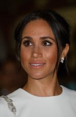 Pregnant MEGHAN MARKLE Arrives at Consular House in Central Nuku