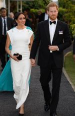 Pregnant MEGHAN MARKLE Arrives at Consular House in Central Nuku