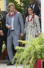 Pregnant MEGHAN MARKLE at Handicraft Fair at Fav