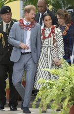 Pregnant MEGHAN MARKLE at Handicraft Fair at Fav