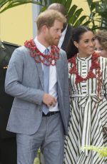 Pregnant MEGHAN MARKLE at Handicraft Fair at Fav