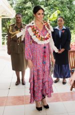 Pregnant MEGHAN MARKLE at Morning Tea at British High Commissioner