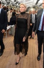 PRINCESS CHARLENE OF MONACO at Akris Show at Paris Fashion Week 09/30/2018