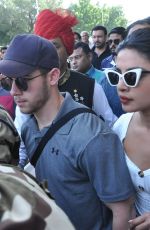 PRIYANKA CHOPRA and Nick Jonas at Jodhpur Airport 10/02/2018