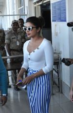PRIYANKA CHOPRA and Nick Jonas at Jodhpur Airport 10/02/2018