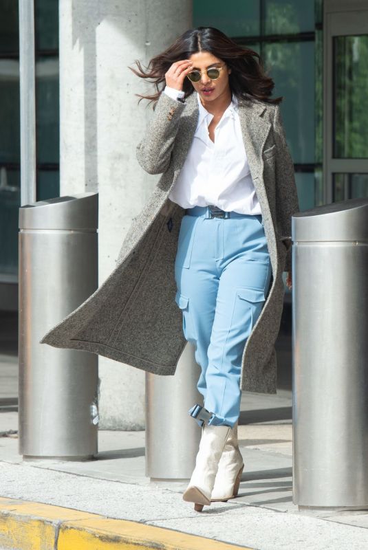 PRIYANKA CHOPRA at JFK Airport in New York 10/16/2018