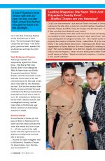 PRIYANKA CHOPRA in Stardust Magazine, India September 2018