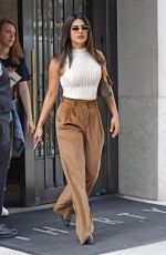 PRIYANKA CHOPRA Leaves Her Apartment in New York 10/10/2018